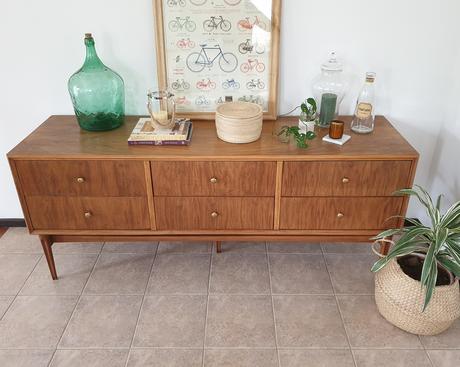 Un mueble estilo americano que ahora sí luce la madera