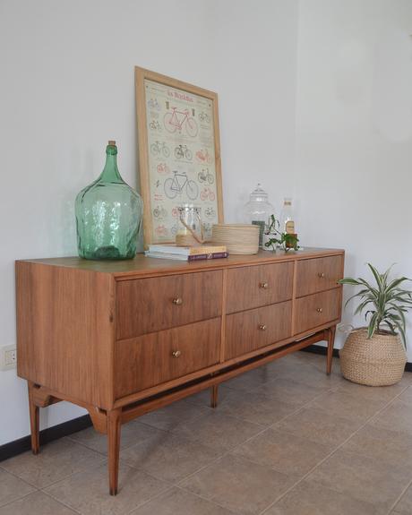 Un mueble estilo americano que ahora sí luce la madera