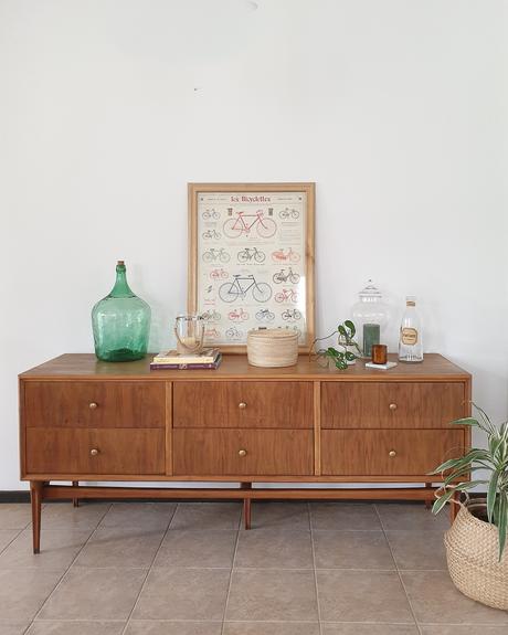 Un mueble estilo americano que ahora sí luce la madera