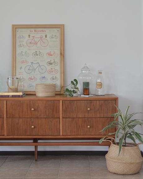 Un mueble estilo americano que ahora sí luce la madera