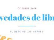 Novedades libros octubre