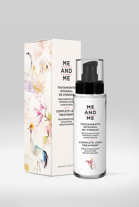 Me and Me – Tratamiento integral de piernas 100ml – descongestivo, remodelante e hidratante