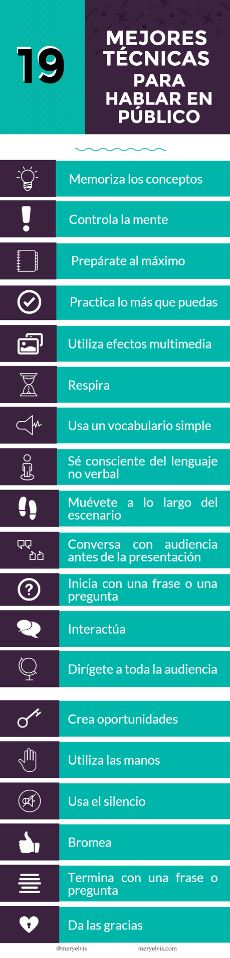 19 mejores técnicas para hablar en público 