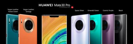 Todo sobre la nueva serie HUAWEI Mate 30 y Mate 30 Pro