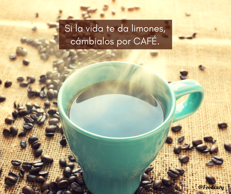 frases de café y letras