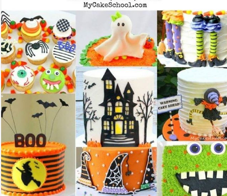 Galería de mini pasteles de Halloween