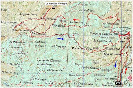 Los Pontones-Reconcos-La Pena la Portiel.la