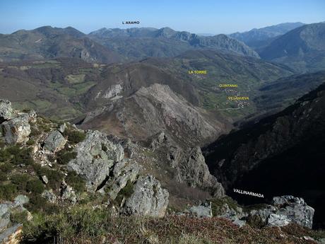 Vil.lanueva-Val.linarmada-Pena Troméu-El Rebel.lón-La Torre