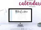 Freebie: Calendario Octubre