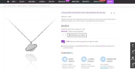 Descubriendo tiendas online: Joyería Taffeit