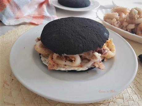 Pan sin gluten con tinta de calamar #wbd2019 Pan sin gluten con tinta de calamar #wbd2019
