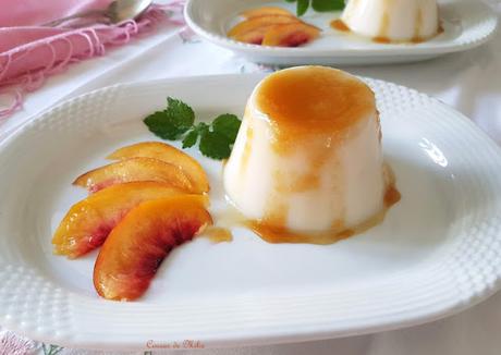 Flan de jengibre y yogur de soja Flan de jengibre y yogur de soja