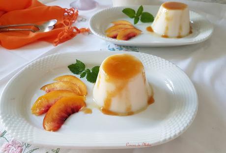 Flan de jengibre y yogur de soja Flan de jengibre y yogur de soja