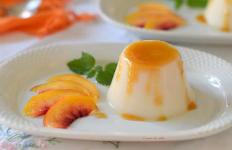 Flan de jengibre y yogur de soja Flan de jengibre y yogur de soja