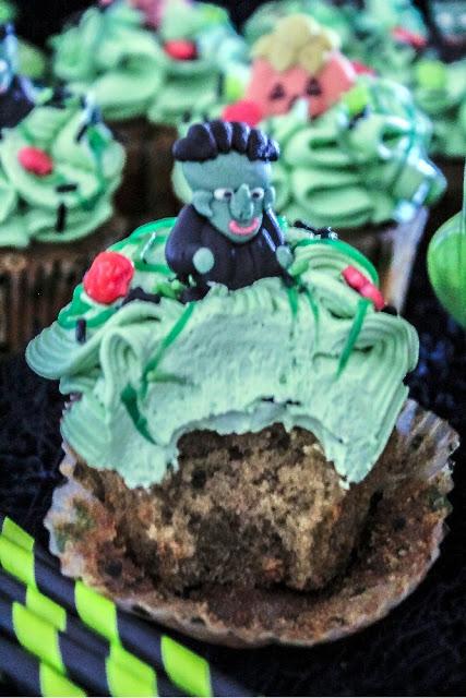 Frankenstein Cupcakes