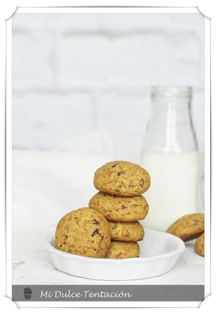 Carrot and Chocolate Cookies
