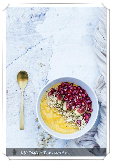 Smoothie helado de Mango y Plátano Smoothie helado de Mango y Plátano