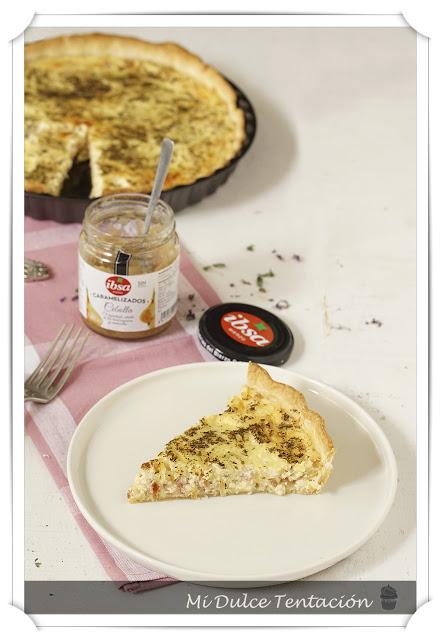 Quiche de Bacon y Cebolla Caramelizada