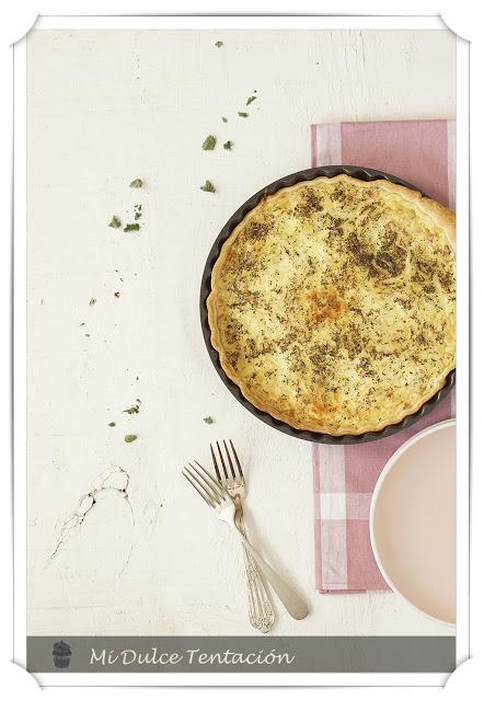 Quiche de Bacon y Cebolla Caramelizada