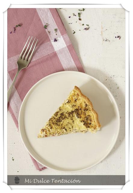 Quiche de Bacon y Cebolla Caramelizada