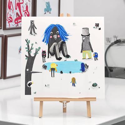 Pilar Serrano. Ilustración, pintura, obra gráfica