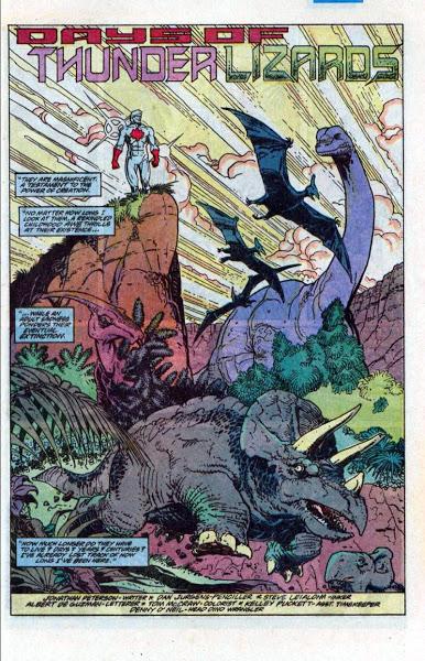 Superhéroes y dinosaurios XVIII: Dan Jurgens