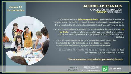 Taller  de Jabones y Cosmética Natural en Quito