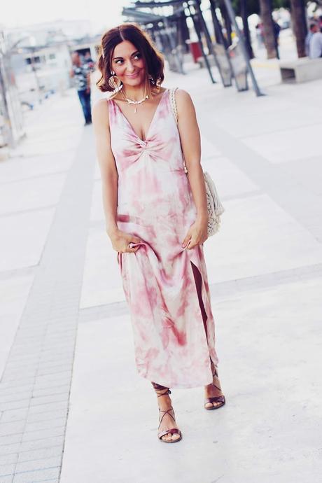 Vestido satinado