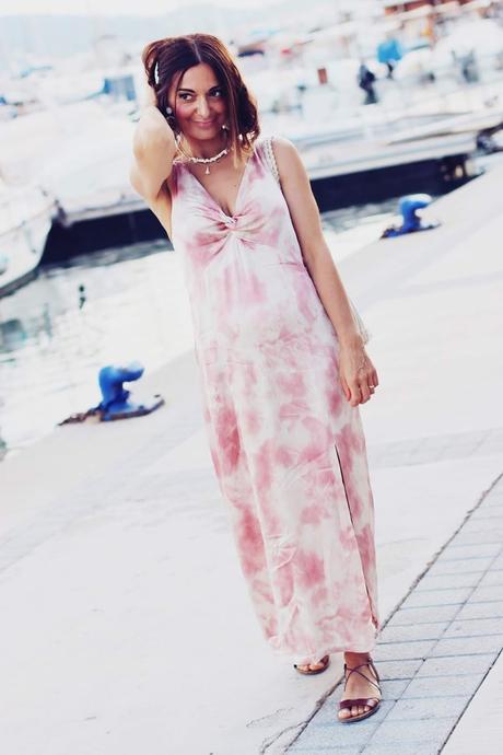 Vestido satinado