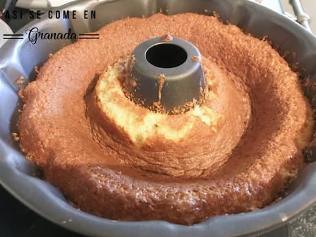 Bizcocho de coco sin gluten ni lactosa Bizcocho de coco sin gluten ni lactosa