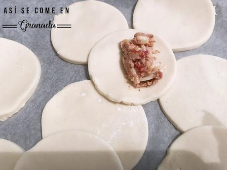 Empanadillas sin gluten de paté Empanadillas sin gluten de paté