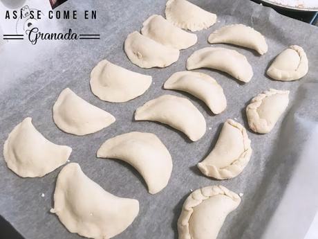 Empanadillas sin gluten de paté Empanadillas sin gluten de paté