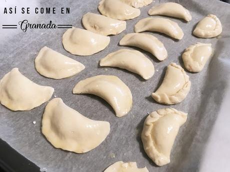 Empanadillas sin gluten de paté Empanadillas sin gluten de paté