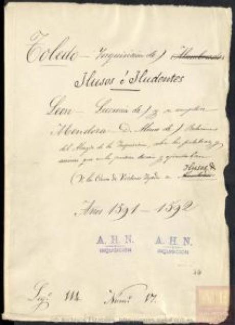 25 de mayo de 1590. Lucrecia de León frente a la Inquisición de Toledo. (y II)