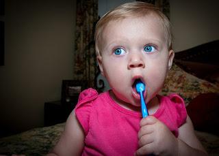 La higiene bucal en bebés