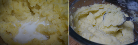 Receta de puré de patatas gratinado