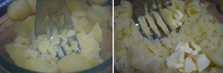 Receta de puré de patatas gratinado