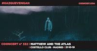 Concierto de Matthew and the Atlas en Costello Club