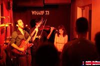 Raúl J. Sanchez y Andrea Lucía en Wharf 73