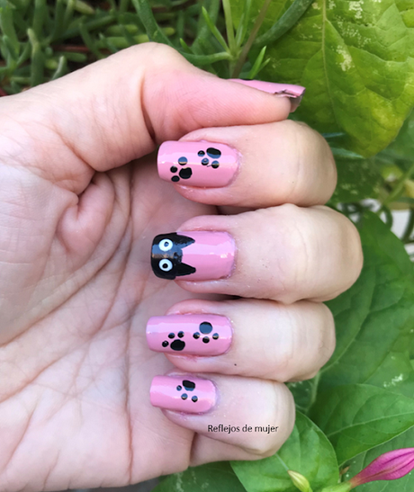 Reto #HalloweenNails19: Gato Reto #HalloweenNails19: Gato