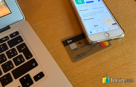 Tarjeta prepago MasterCard N26, sin comisiones 