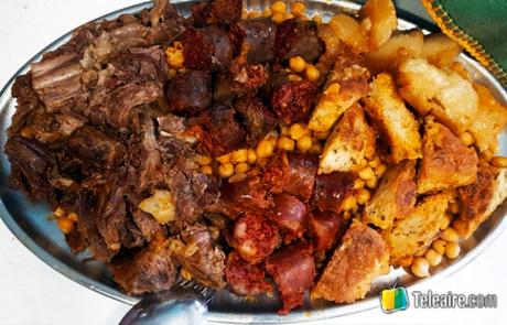 Cocido lebaniego del Hostal Remoña