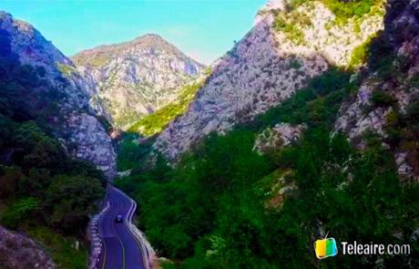 Desfiladero de la Hermida en valle de liébana 