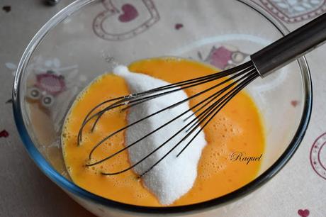 Flan de café al baño maría en horno