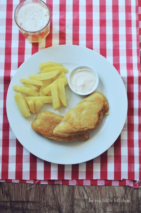 CocinArte- Fish and chips inspirado en Westminster Palace