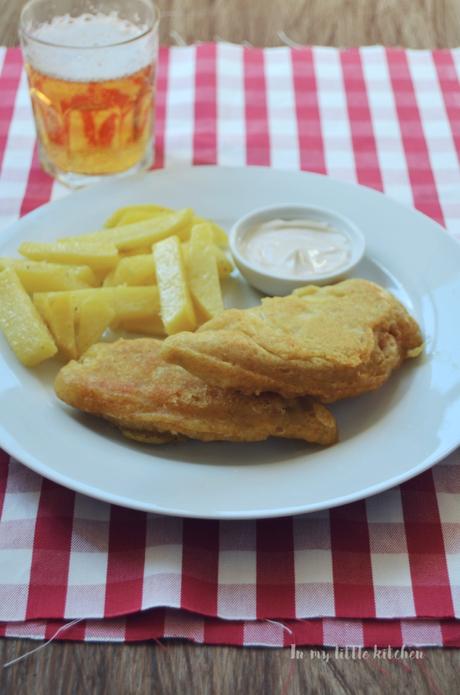 CocinArte- Fish and chips inspirado en Westminster Palace