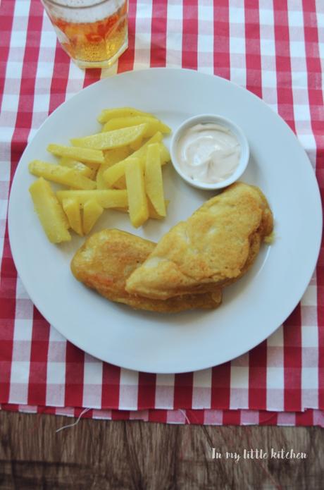 CocinArte- Fish and chips inspirado en Westminster Palace