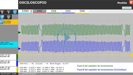 Sensor inductivo de revoluciones