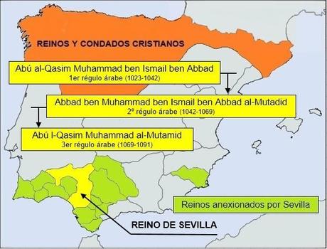 El cruel al-Mutadid, rey taifa de Sevilla El cruel al-Mutadid, rey taifa de Sevilla