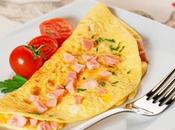 Omelette jamon queso